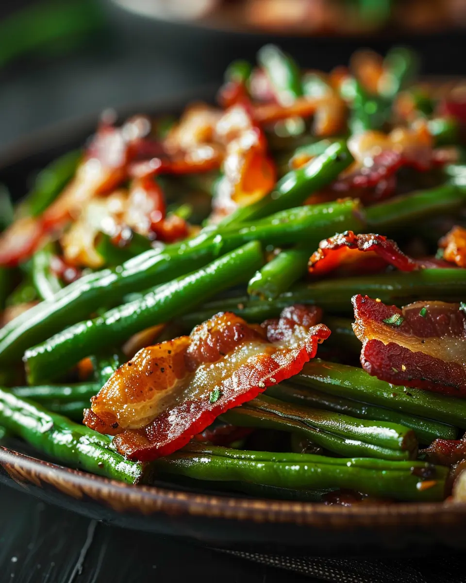 Who's Ready for Green Bean Bacon Bonanza? green bean bacon recipe