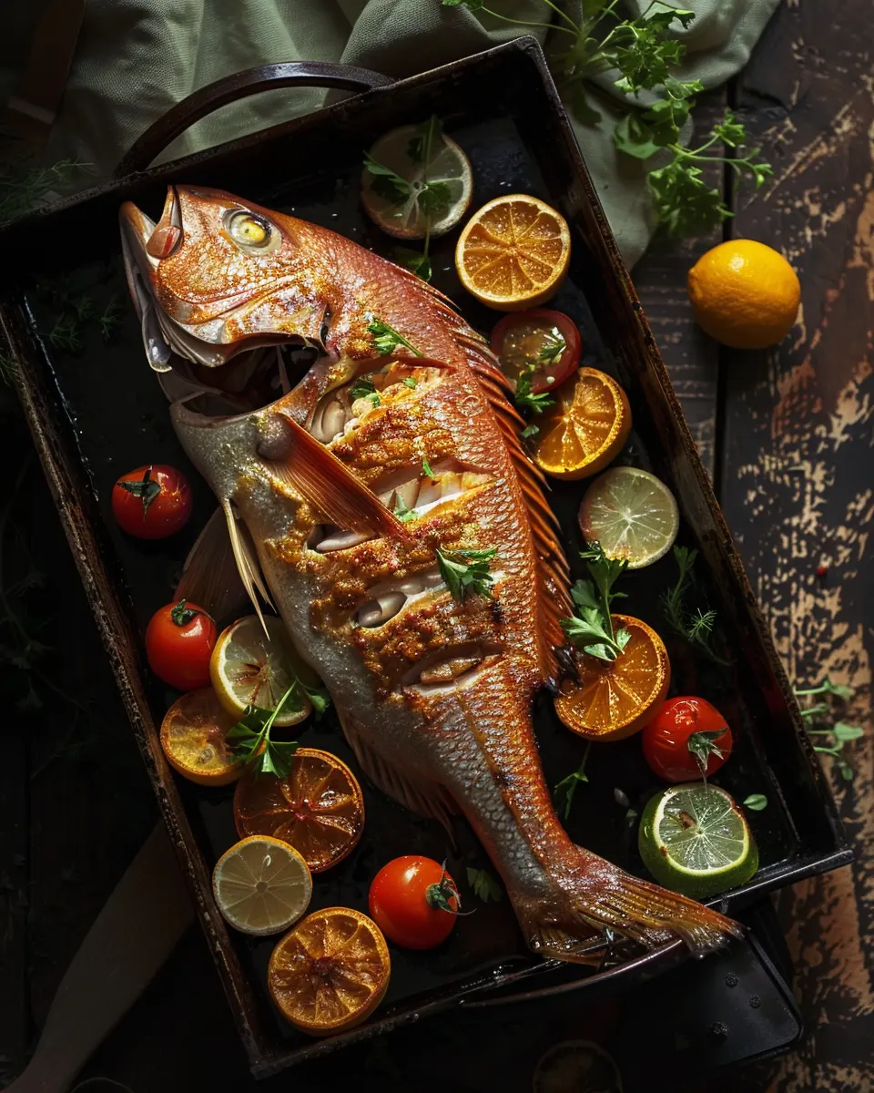 Who Can Master the Oven-Baked Red Snapper red snapper recipe oven