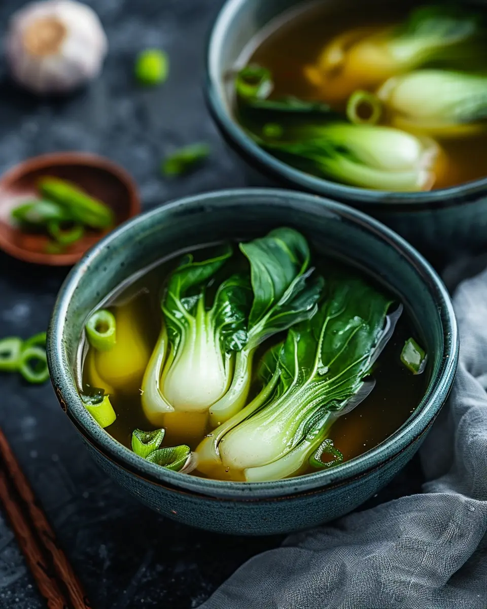 Who Can Make This Bok Choy Soup? bok choy recipe soup