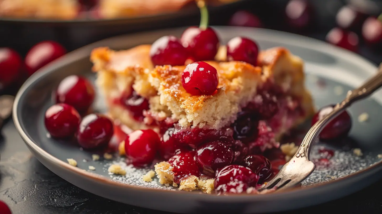 Ease of Making Cherry Dump Cake cherry dump cake recipe