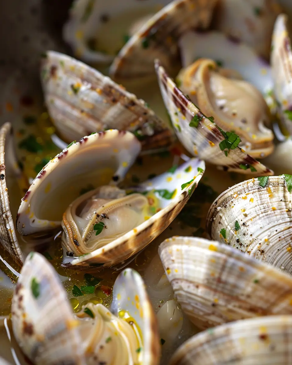 Getting Ready to Make Little Neck Clams little neck clams recipe