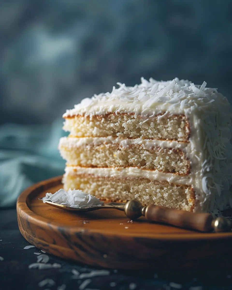 Gathering the Ingredients for Your Coconut Cake Desserts & Sweets