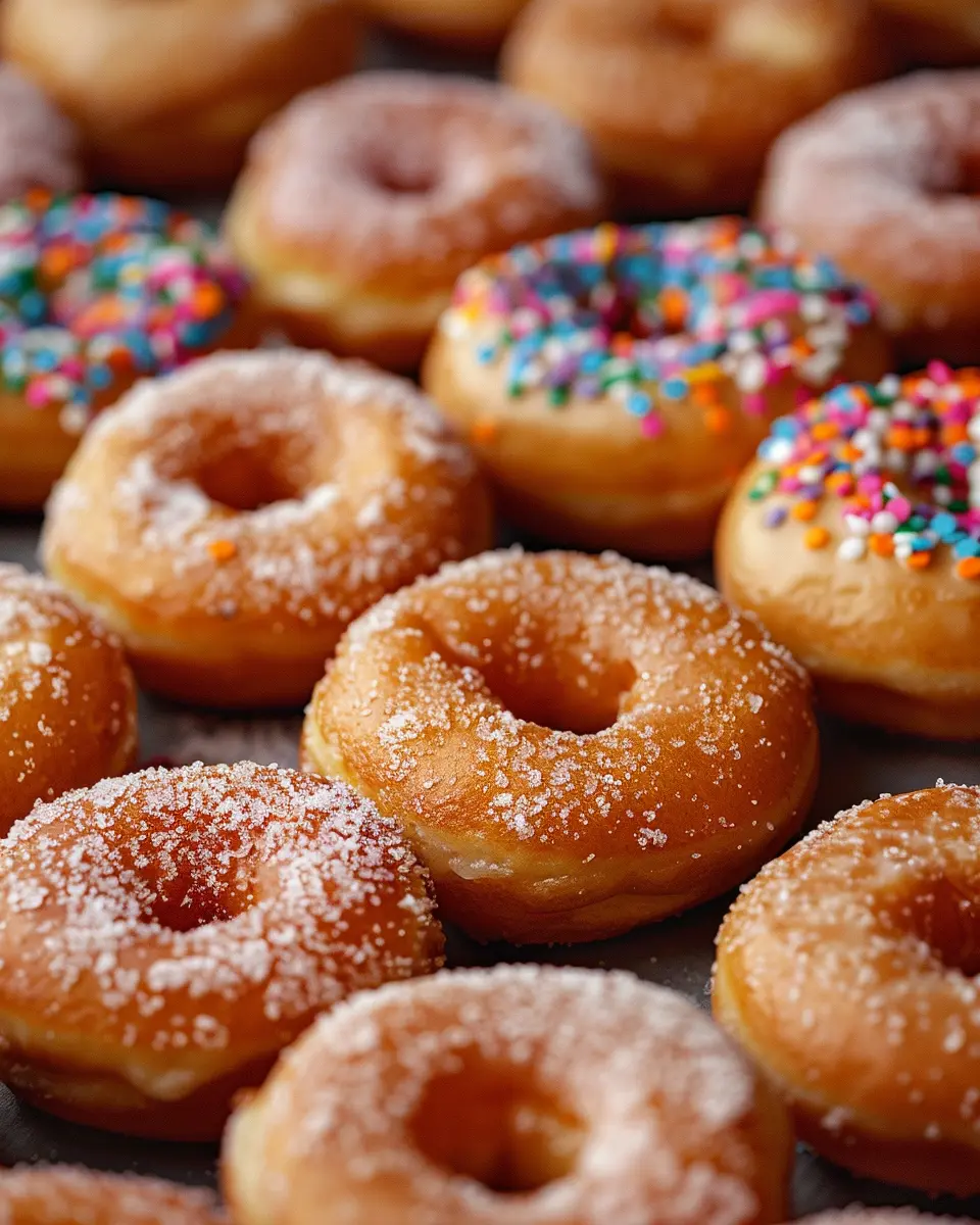 Essential Ingredients for Mini Donut Perfection Desserts & Sweets