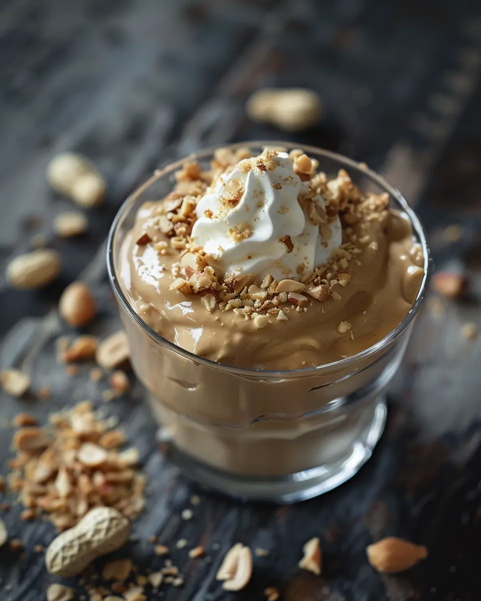 Ingredients for Peanut Butter Mousse Desserts & Sweets