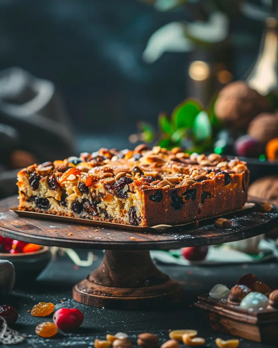 Essential Ingredients for a Simple Fruit Cake Desserts & Sweets