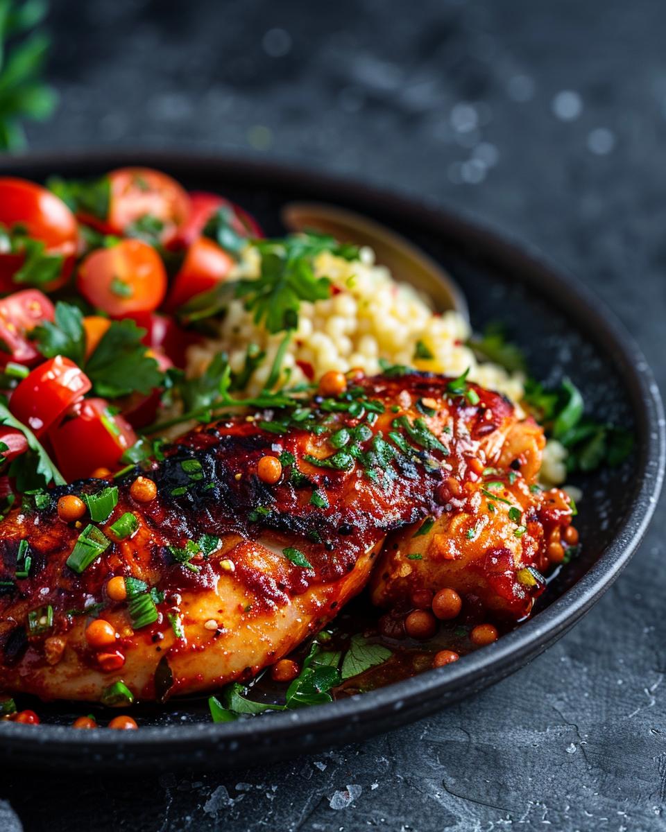 Gathering Your Ingredients for Harissa Chicken