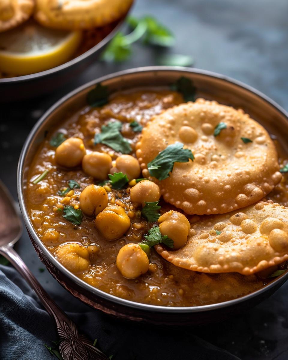 Ingredients Galore for Halwa Puri Alt text: