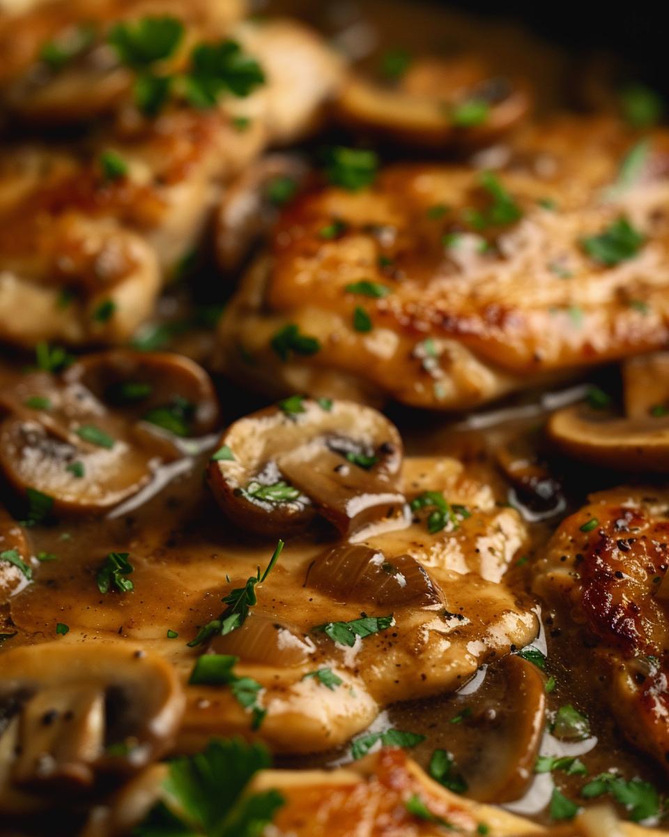 Ingredients for Ina Garten's Chicken Marsala