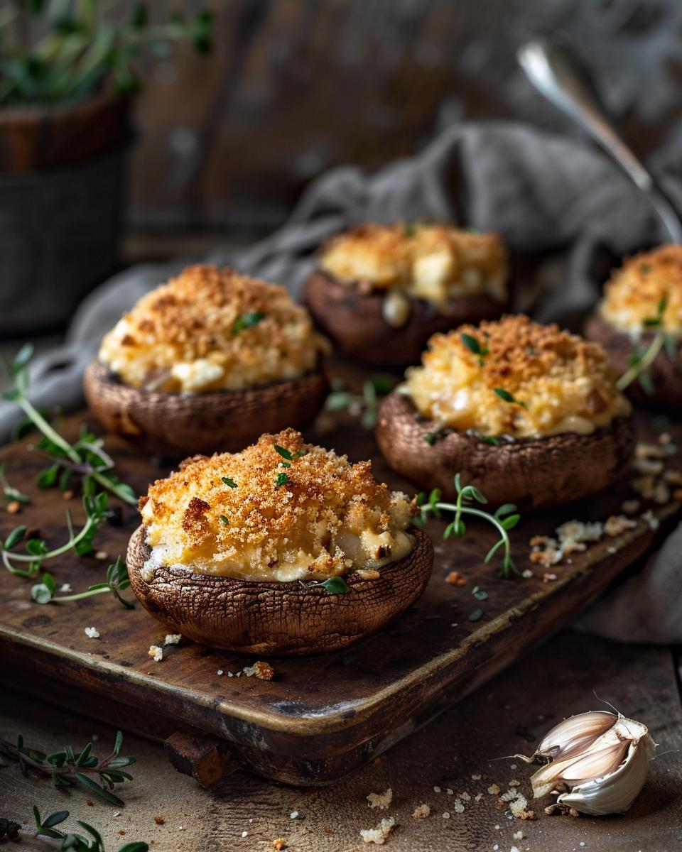 Ingredients for Longhorn Stuffed Mushrooms