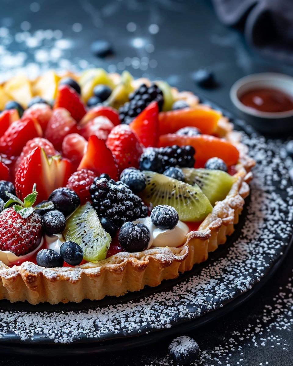 Ingredients for Pampered Chef Fruit Pizza