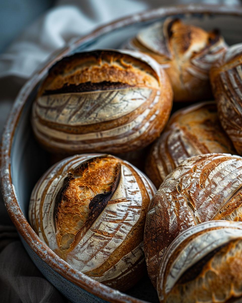 Ingredients for Sourdough Bread Without a Dutch Oven