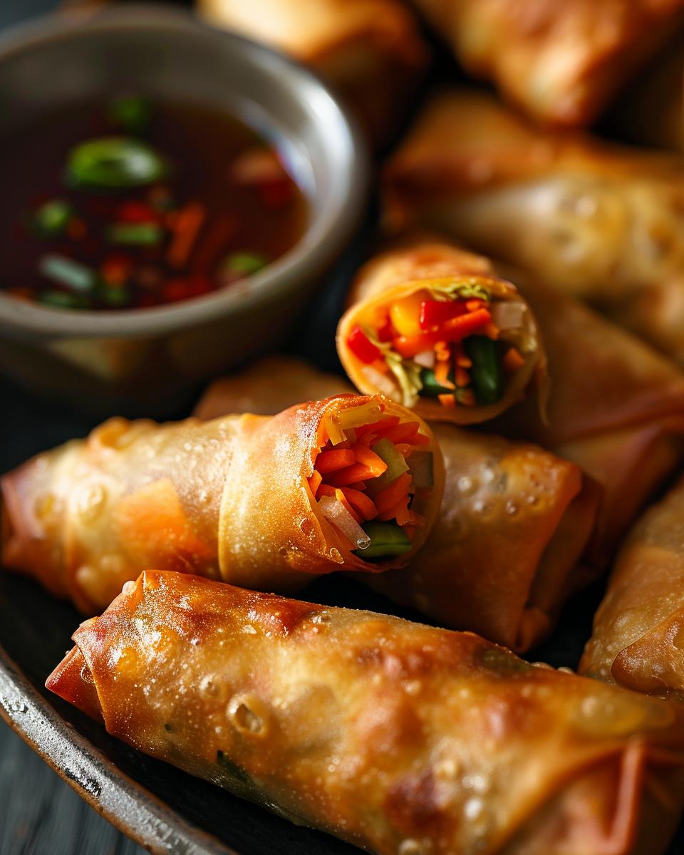 Ingredients for Your Panda Express-Inspired Veggie Spring Rolls