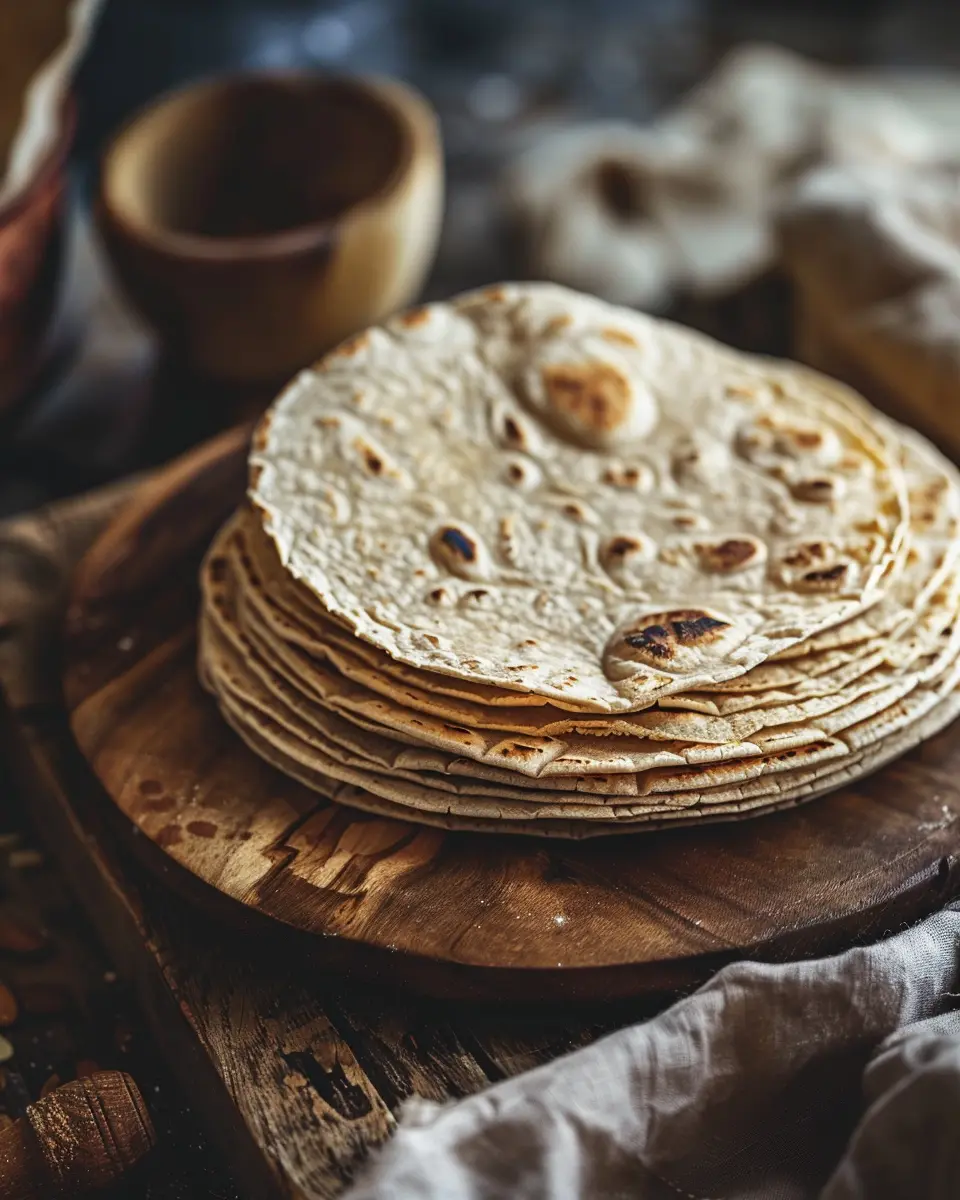 Ingredients for Almond Flour Tortillas Main Dishes