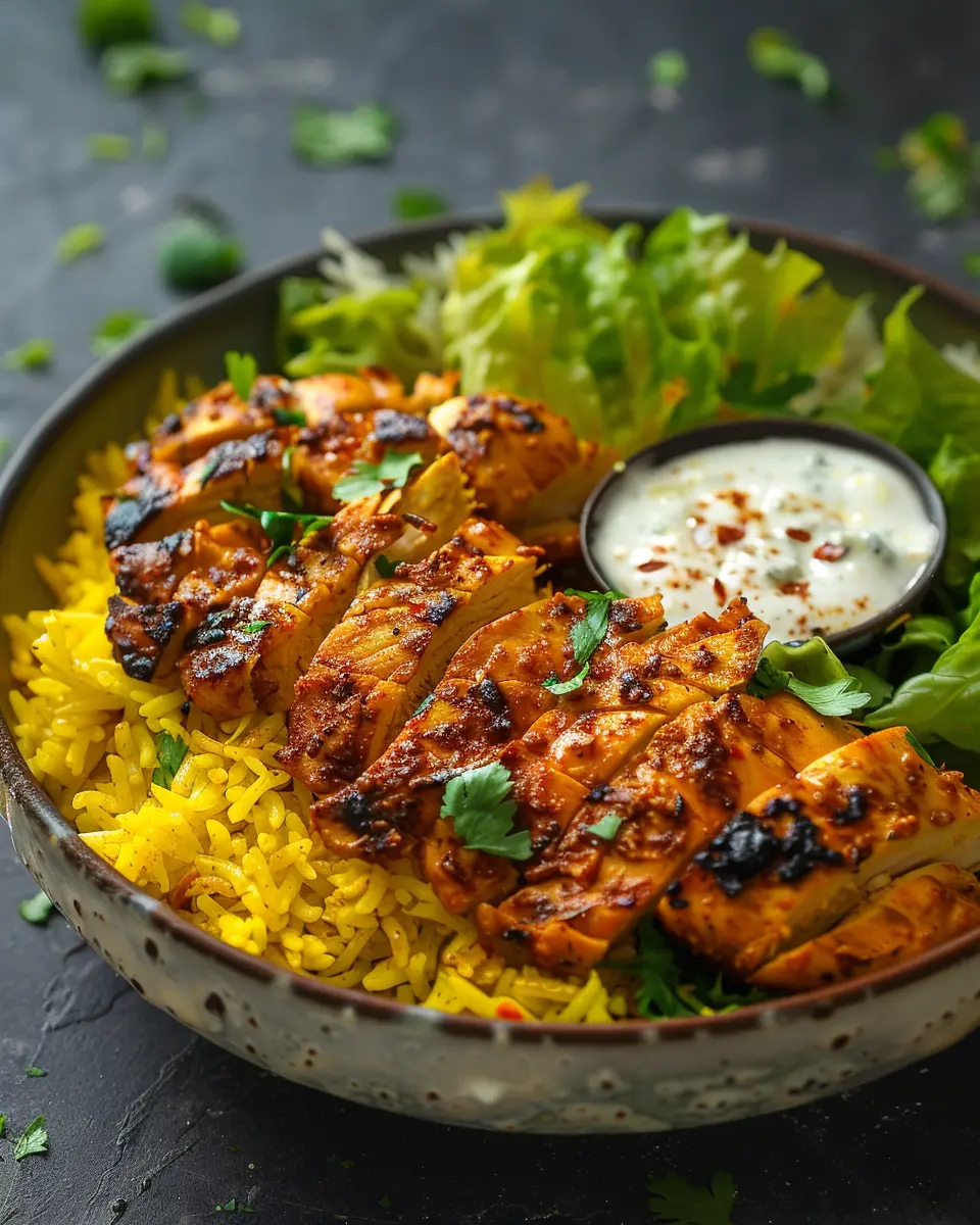 Ingredients for the Perfect Chicken Over Rice Main Dishes