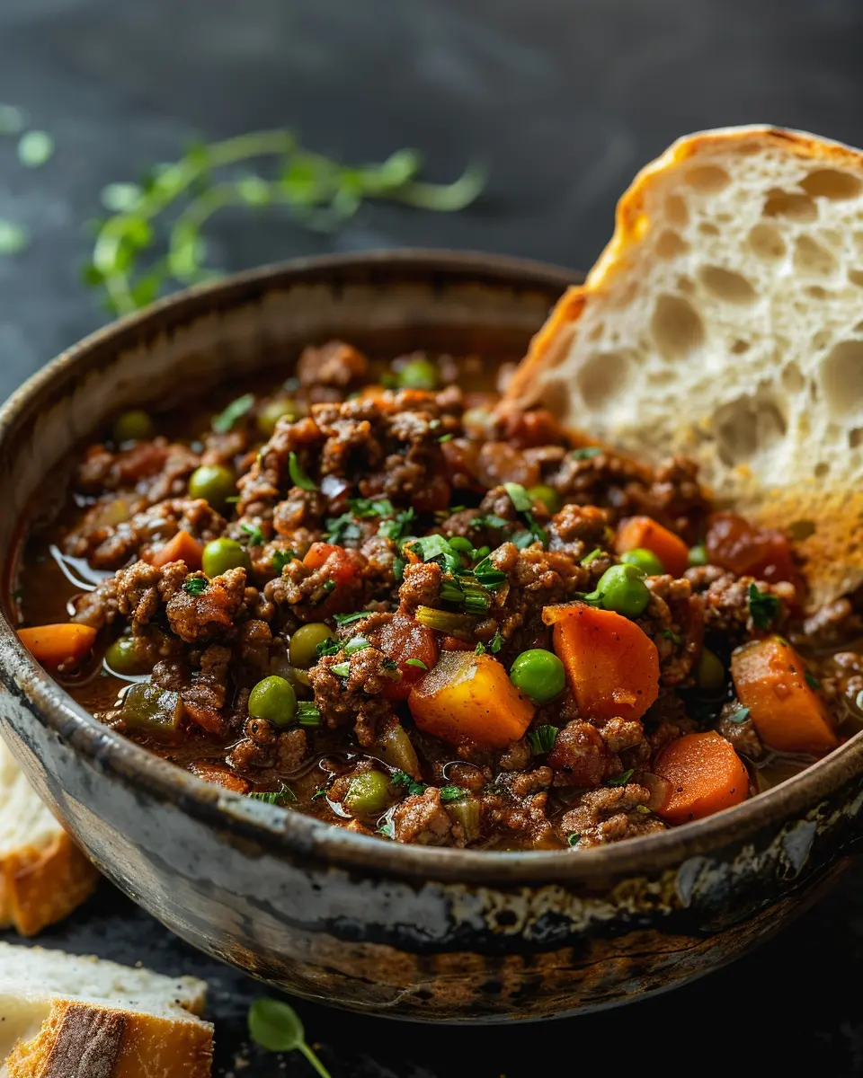 Gather Your Ingredients for Ground Beef Stew Main Dishes