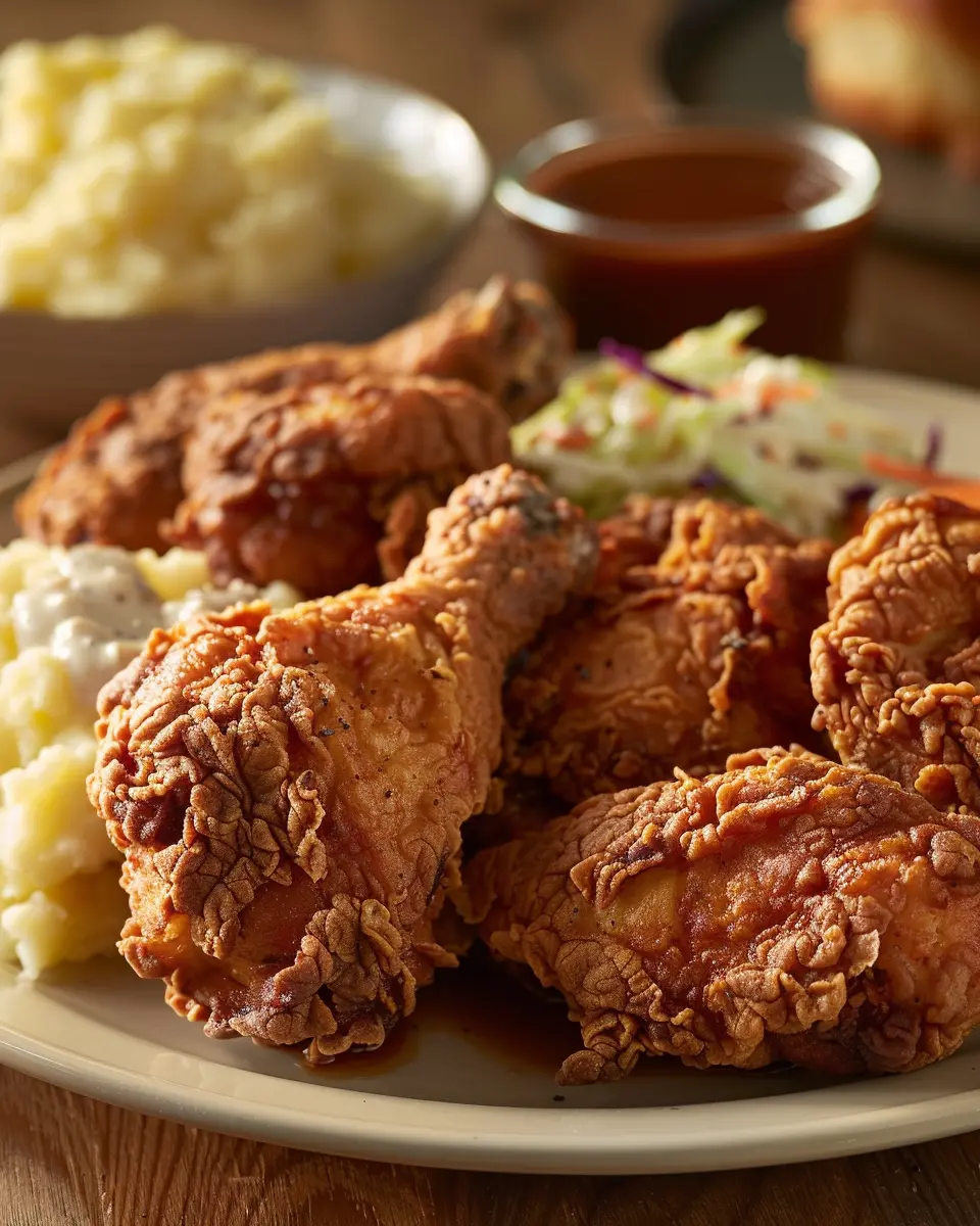 Gathering the Ingredients for Lee's Famous Chicken Main Dishes