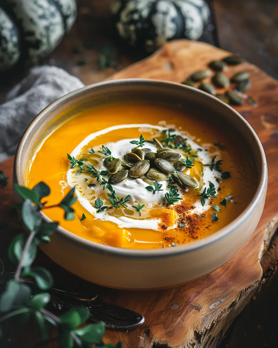 Ingredients for Panera Butternut Squash Soup Main Dishes