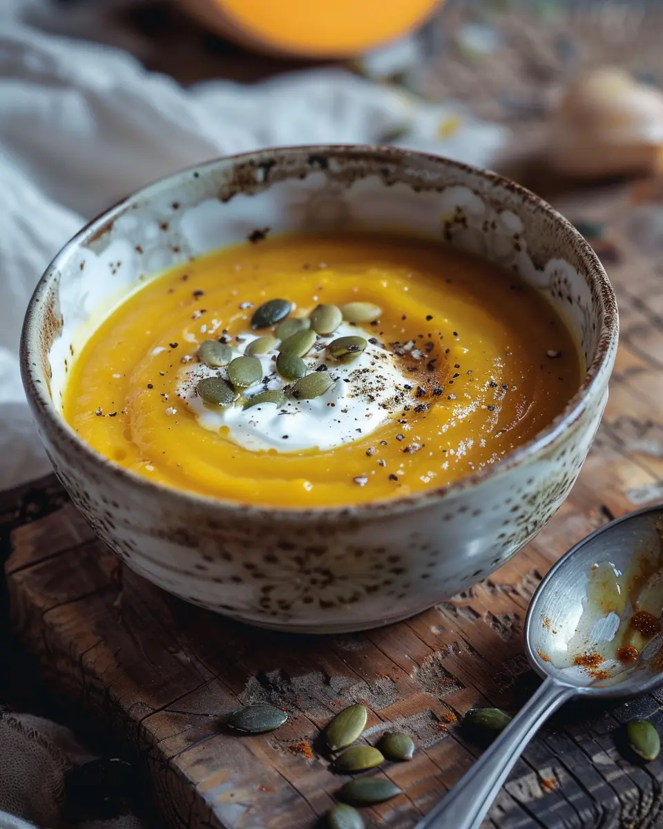 Ingredients for Homemade Panera Squash Soup Main Dishes
