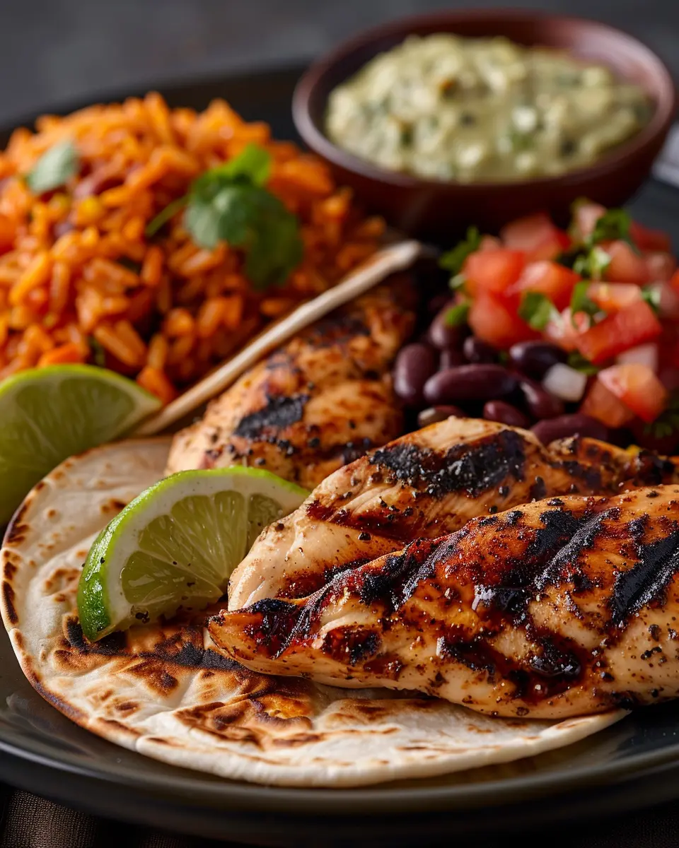 Ingredients for Pollo Loco Chicken Main Dishes