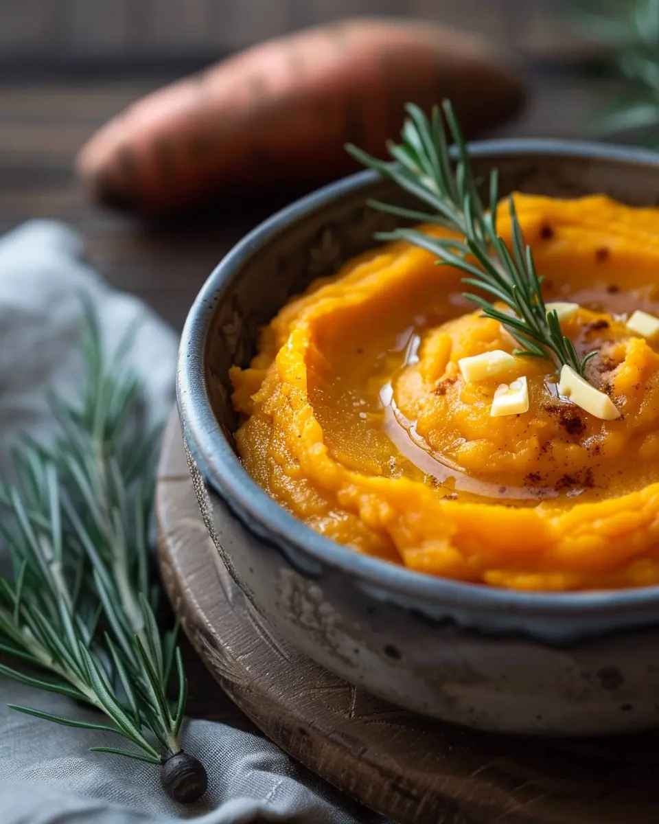 Ingredients for Sweet Potato Puree Main Dishes