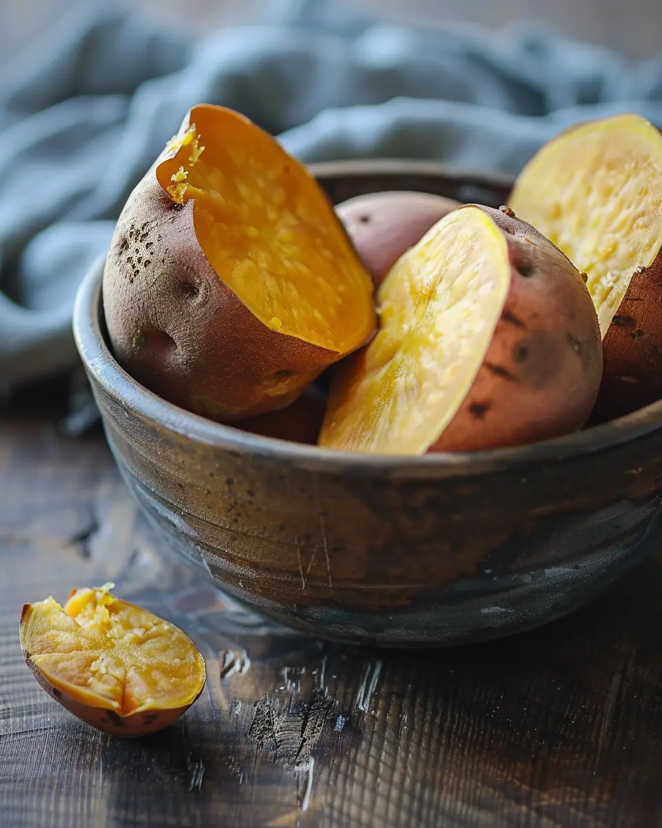 Ingredients for the Ultimate White Sweet Potato Dish Main Dishes