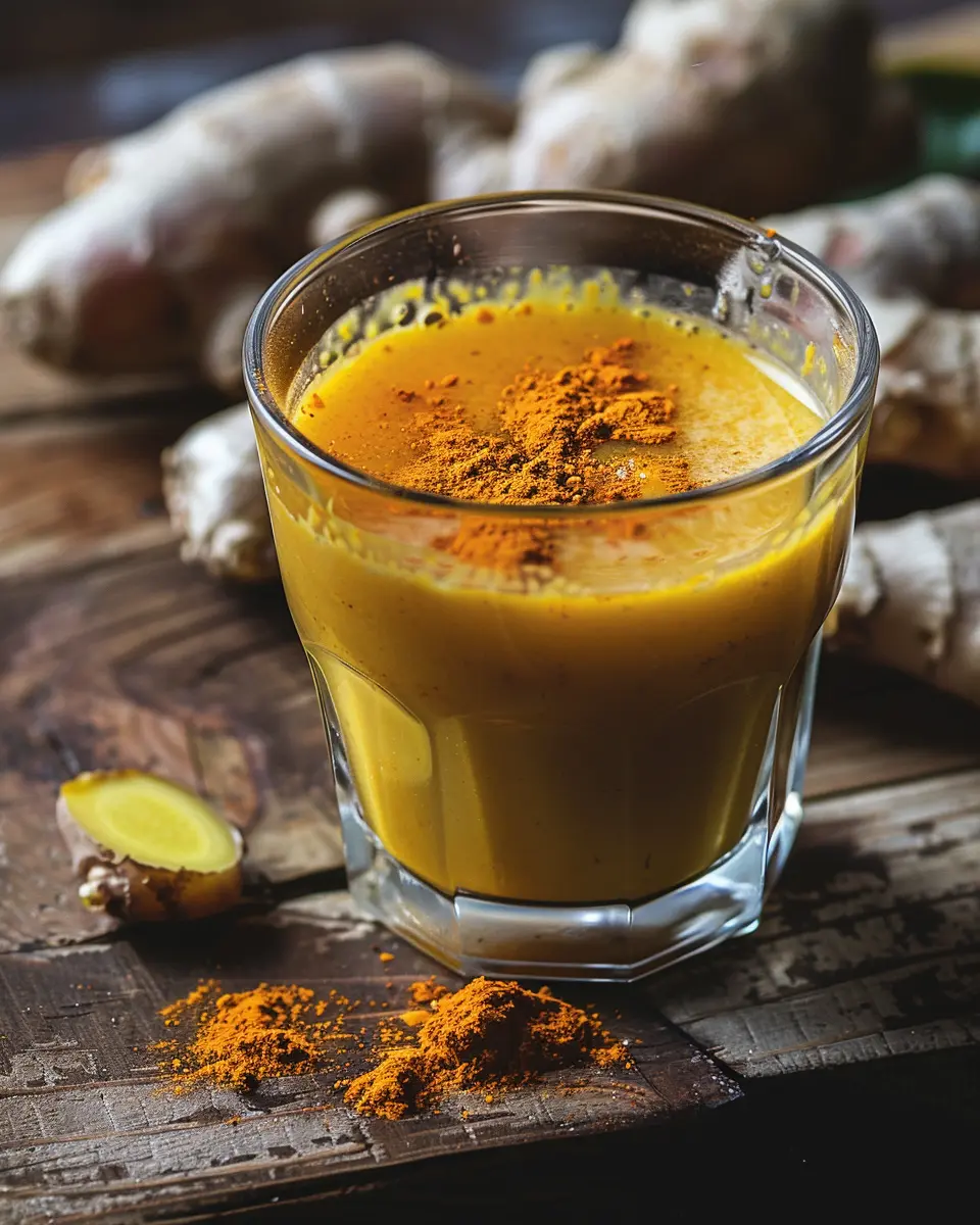 Step-by-Step Guide to Making Ginger Turmeric Shot Non-Alcoholic