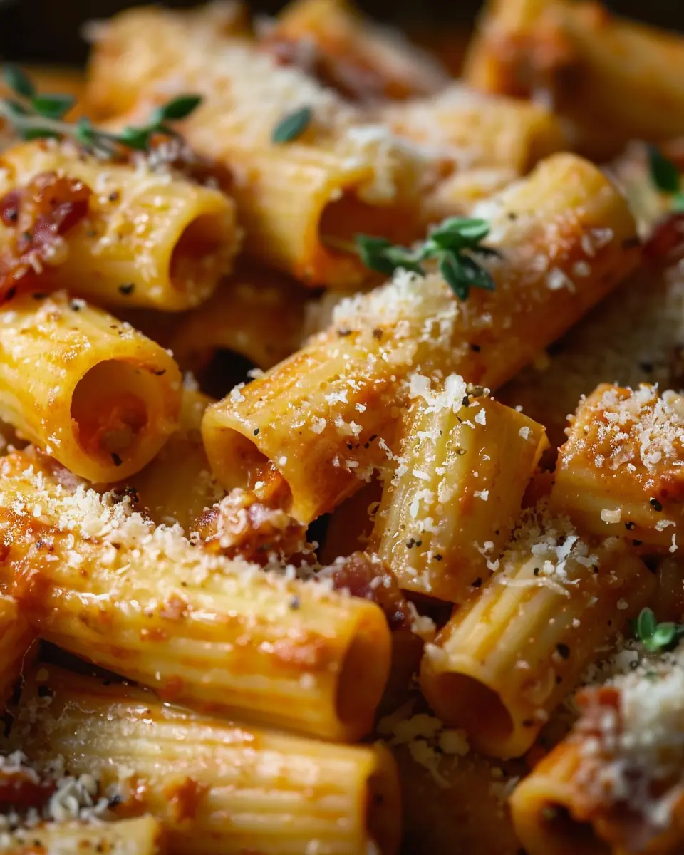 Ingredients for Carbone Spicy Rigatoni Pasta & Noodles