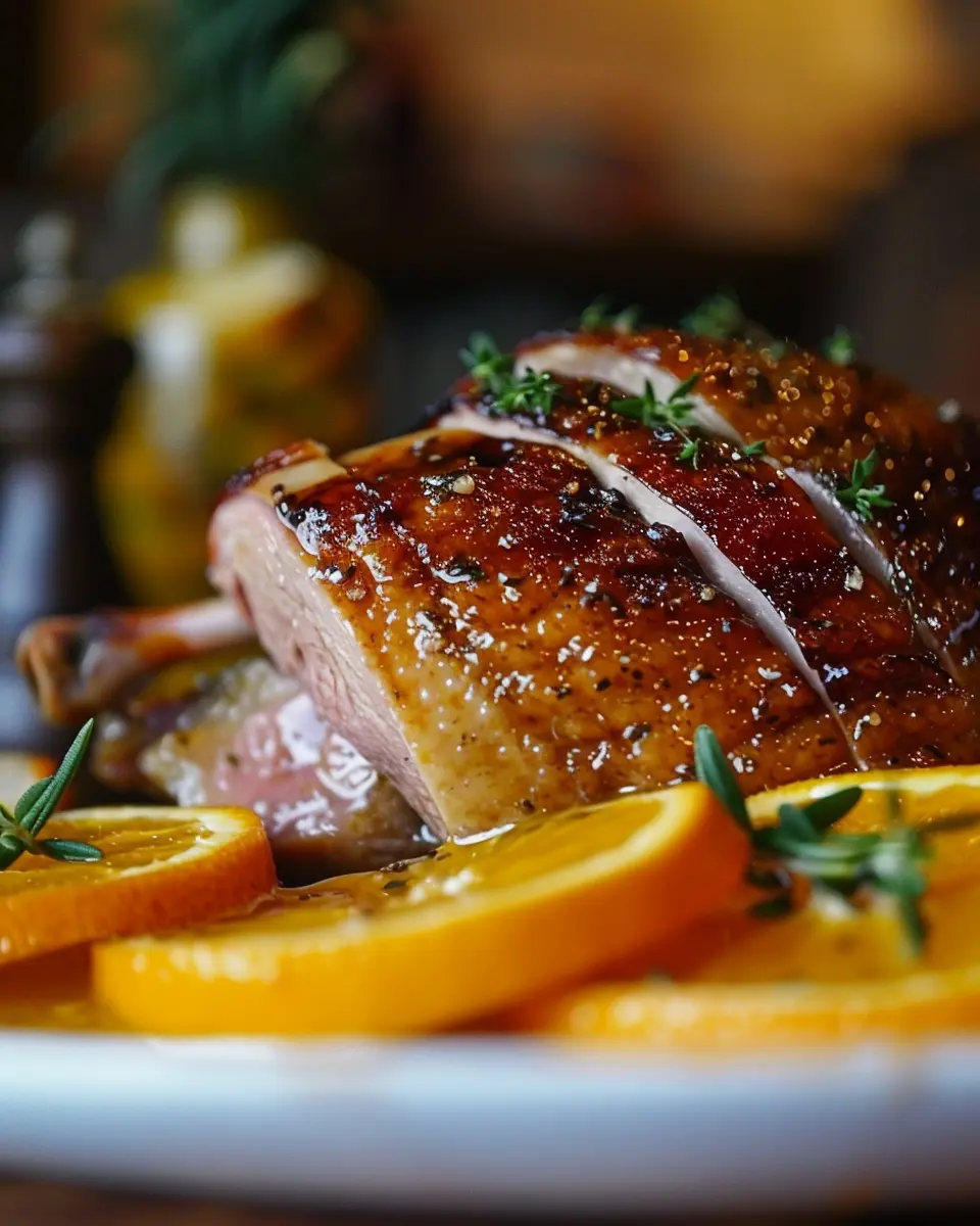 Step-By-Step Guide to Making Duck à l'Orange Poultry