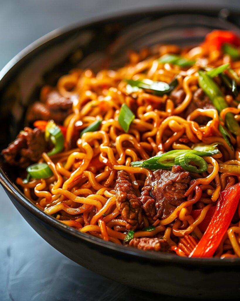 "A step-by-step preparation essentials for squiggly noodles recipe."