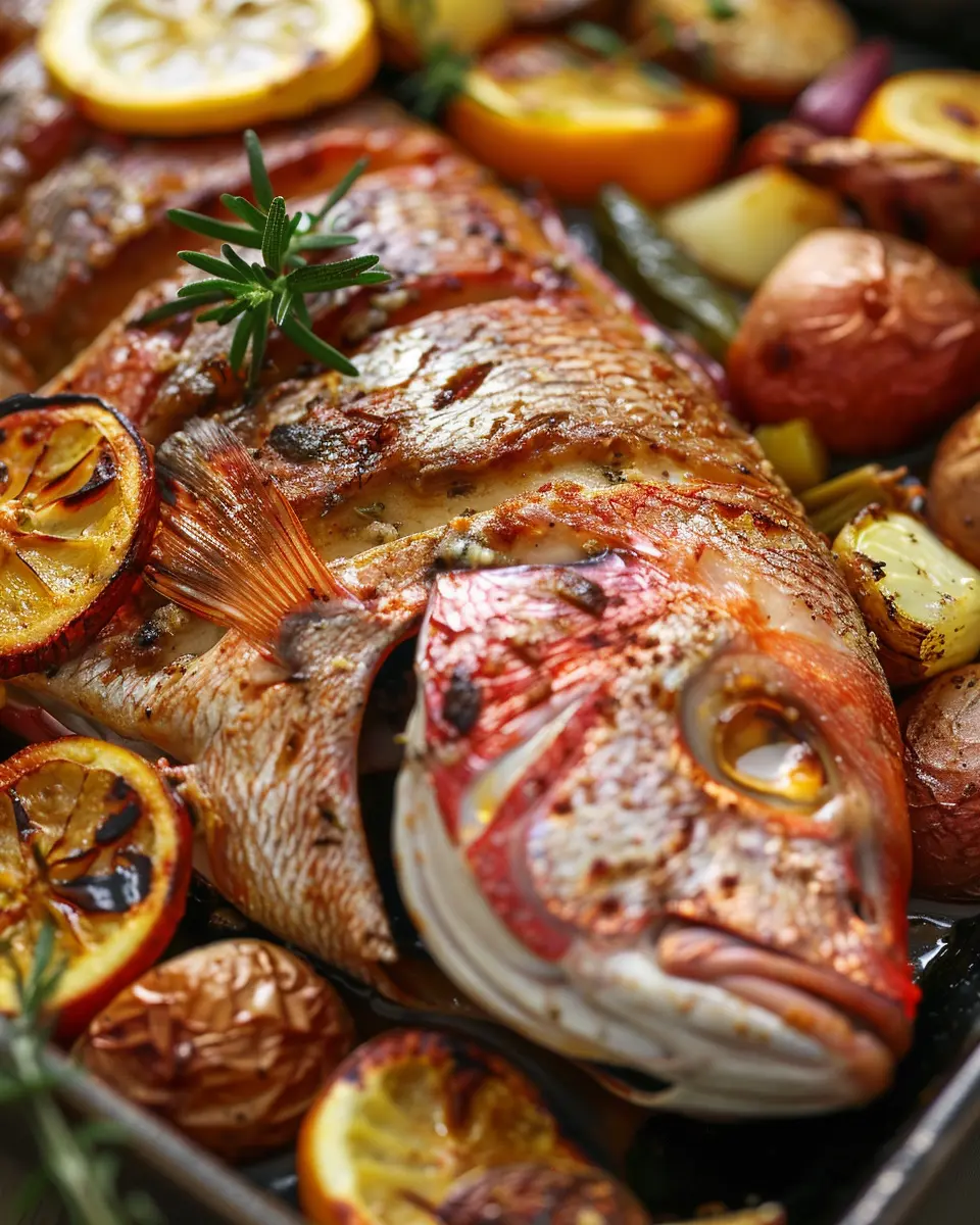 Step-by-Step Guide to Oven-Baked Red Snapper Seafood