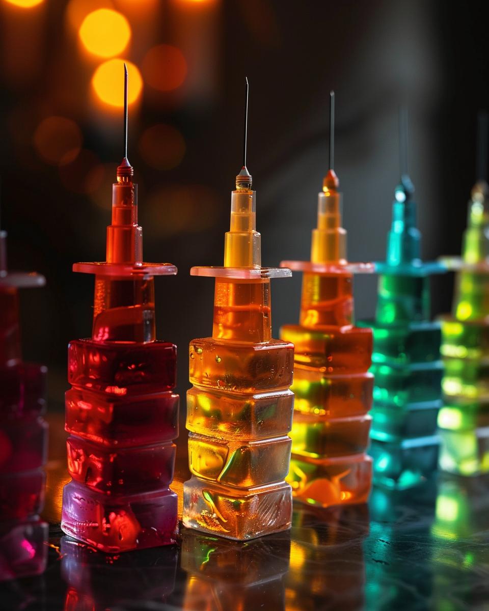 Serving and Storing Ideas for Syringe Jello Shots