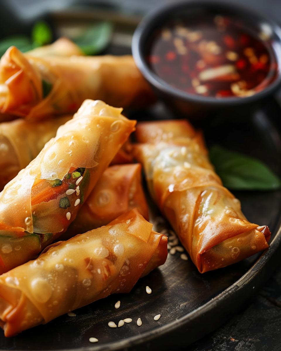 Serving and Storing Ideas for Veggie Spring Rolls
