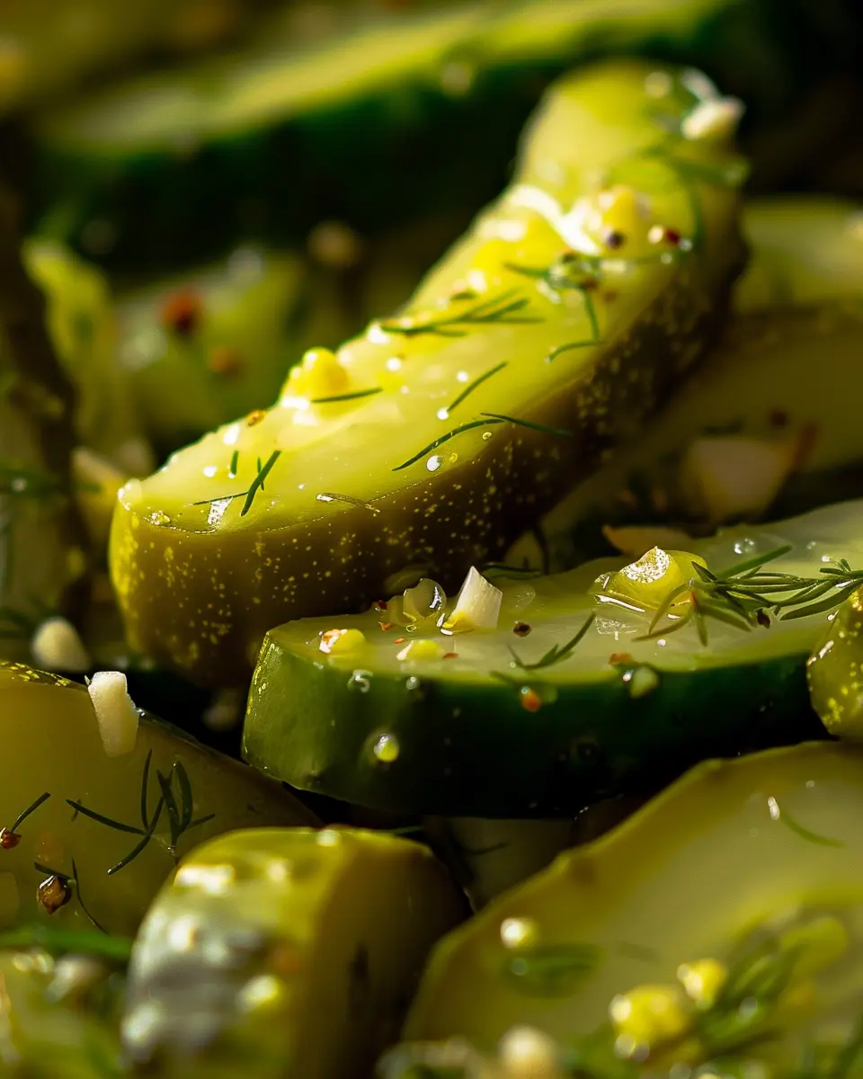 Essential Ingredients for Half Sour Pickles Snacks & Appetizers