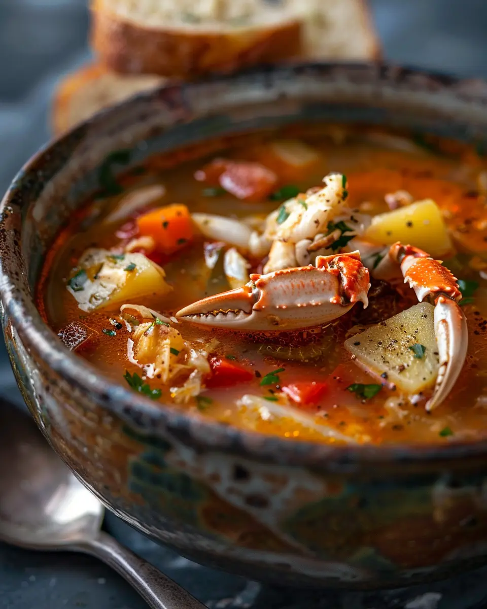 Step-by-Step Guide to Making Maryland Crab Soup Soups & Stews