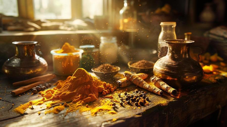 Alt text: Step-by-step golden paste recipe tutorial with easy instructions.