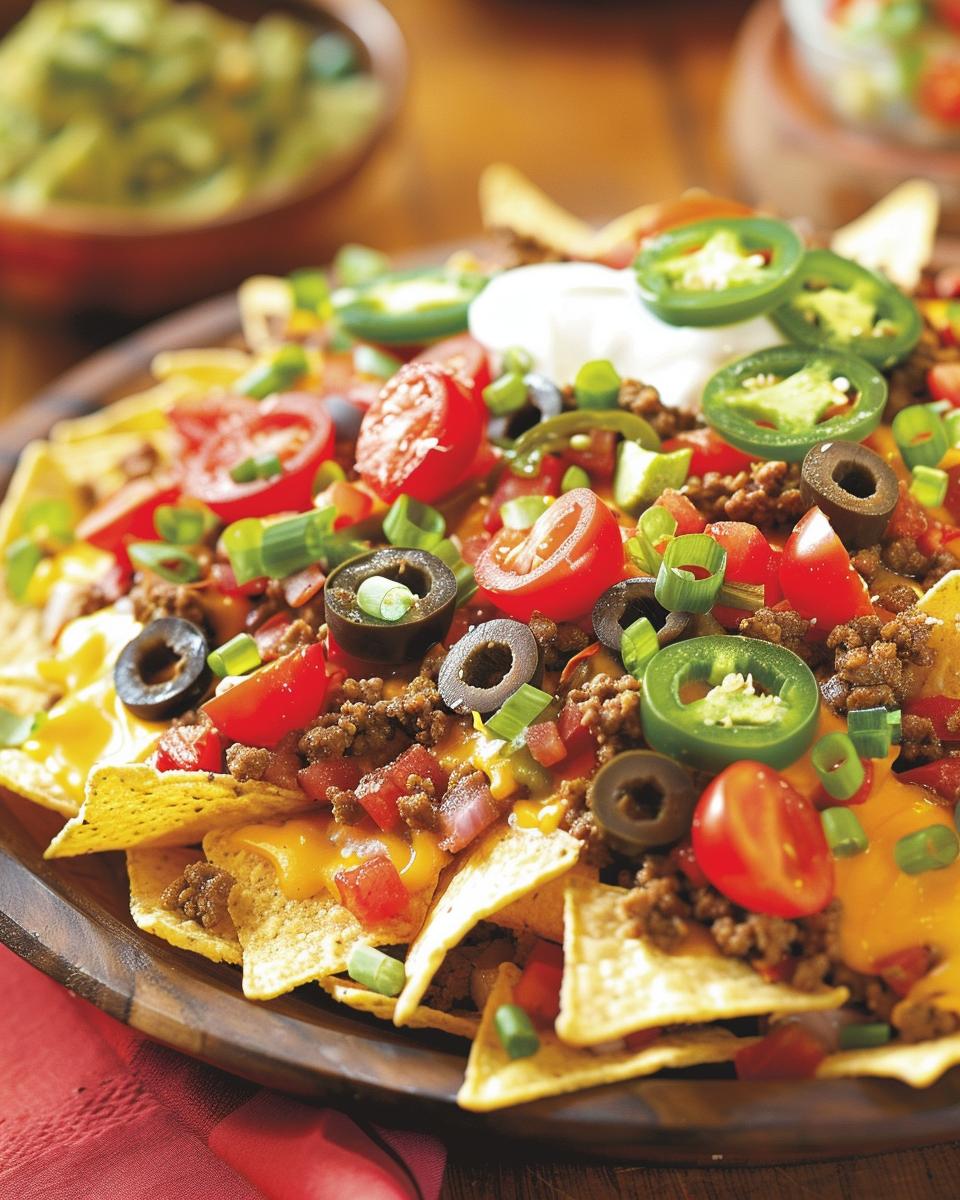 "Group of friends gathering around to try the table nacho recipe together."