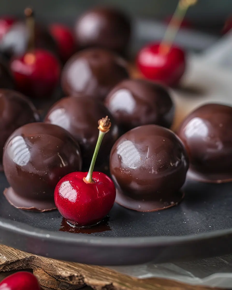 chocolate covered cherries recipe