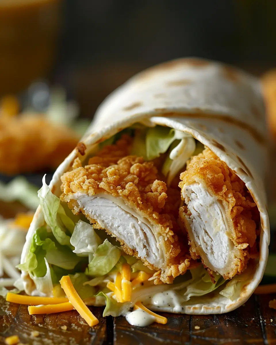 mcdonald's snack wrap recipe