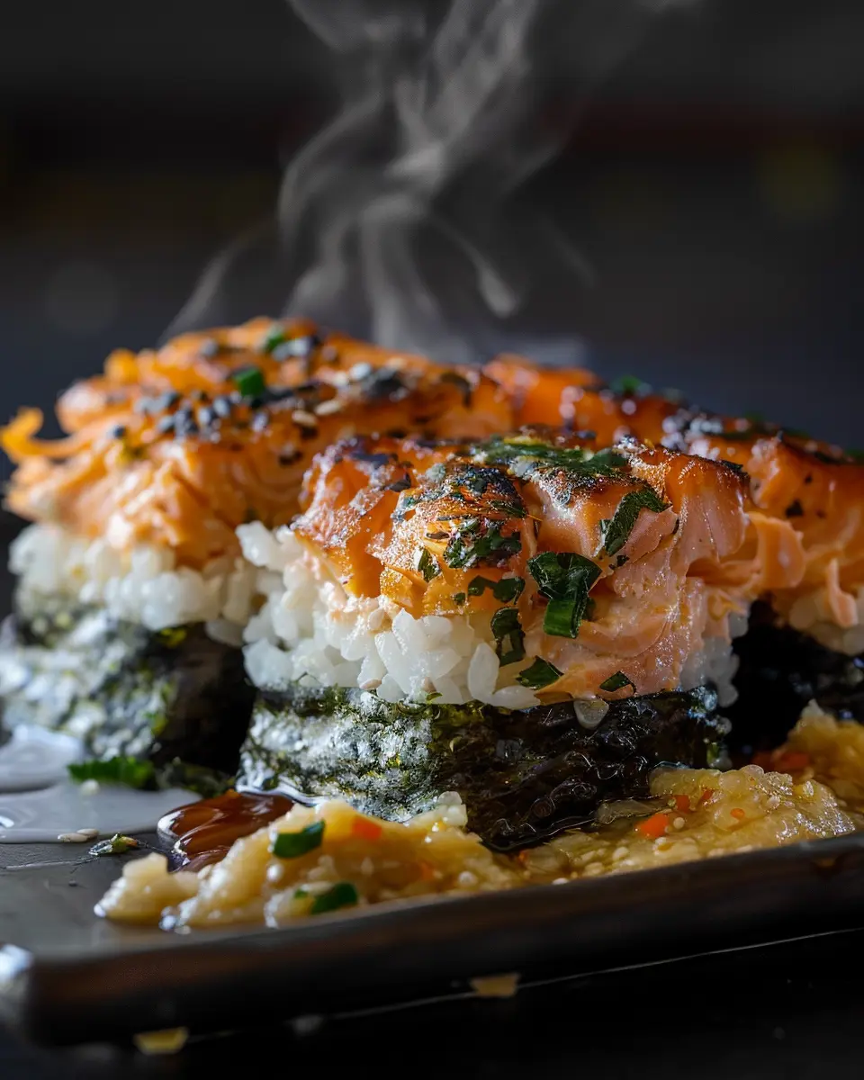 sushi bake recipe salmon