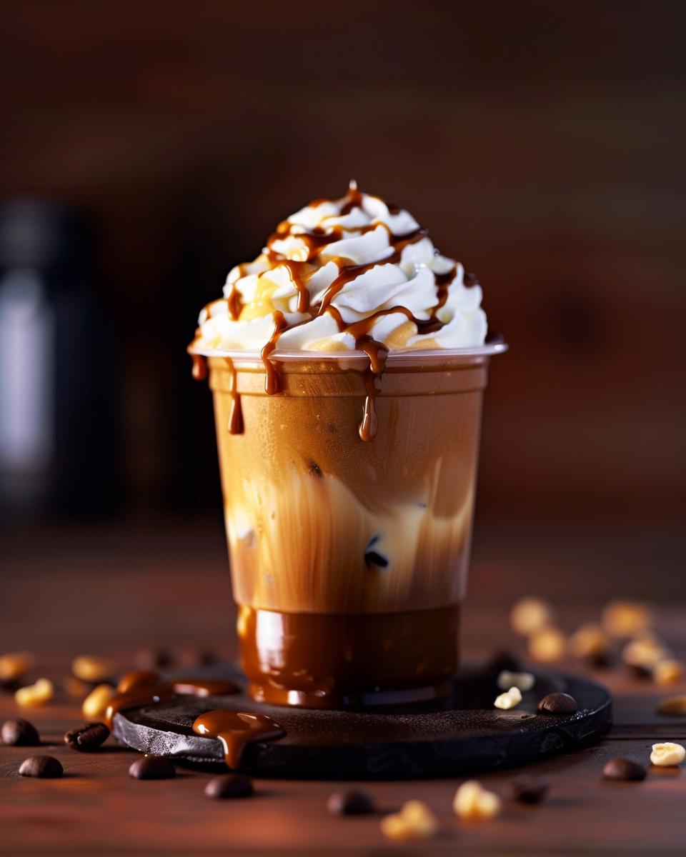 Ingredients Needed for Dutch Bros Picture Perfect Ingredients for Dutch Bros Picture Perfect drink, including coffee, milk, and syrups.