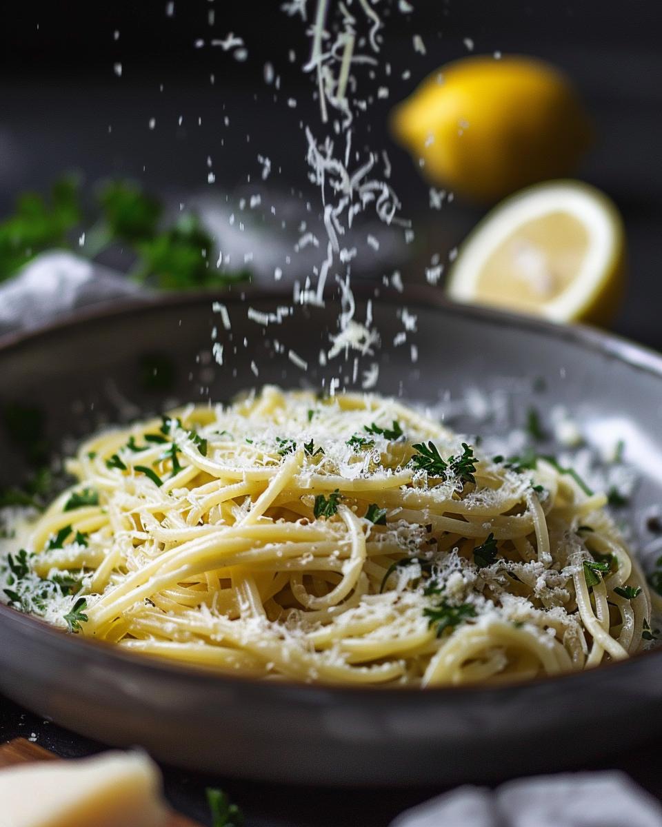 Ingredients Needed for Lemony Spaghetti