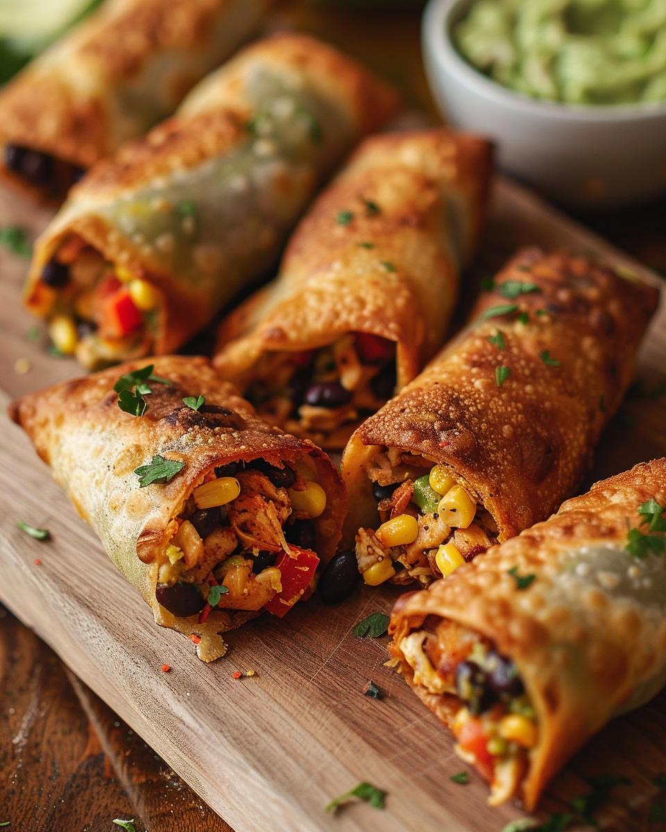 Ingredients for Chili's Southwest Eggrolls