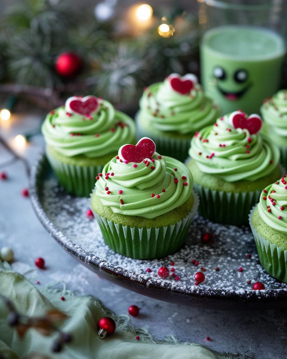 Ingredients for Grinch Themed Food
