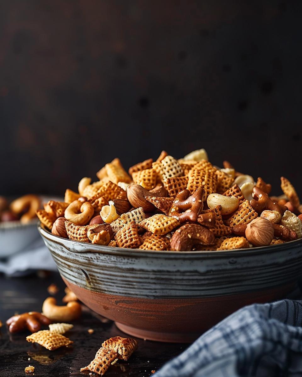 Sweet and Salty Chex Mix Recipe Bugles Twist Delight