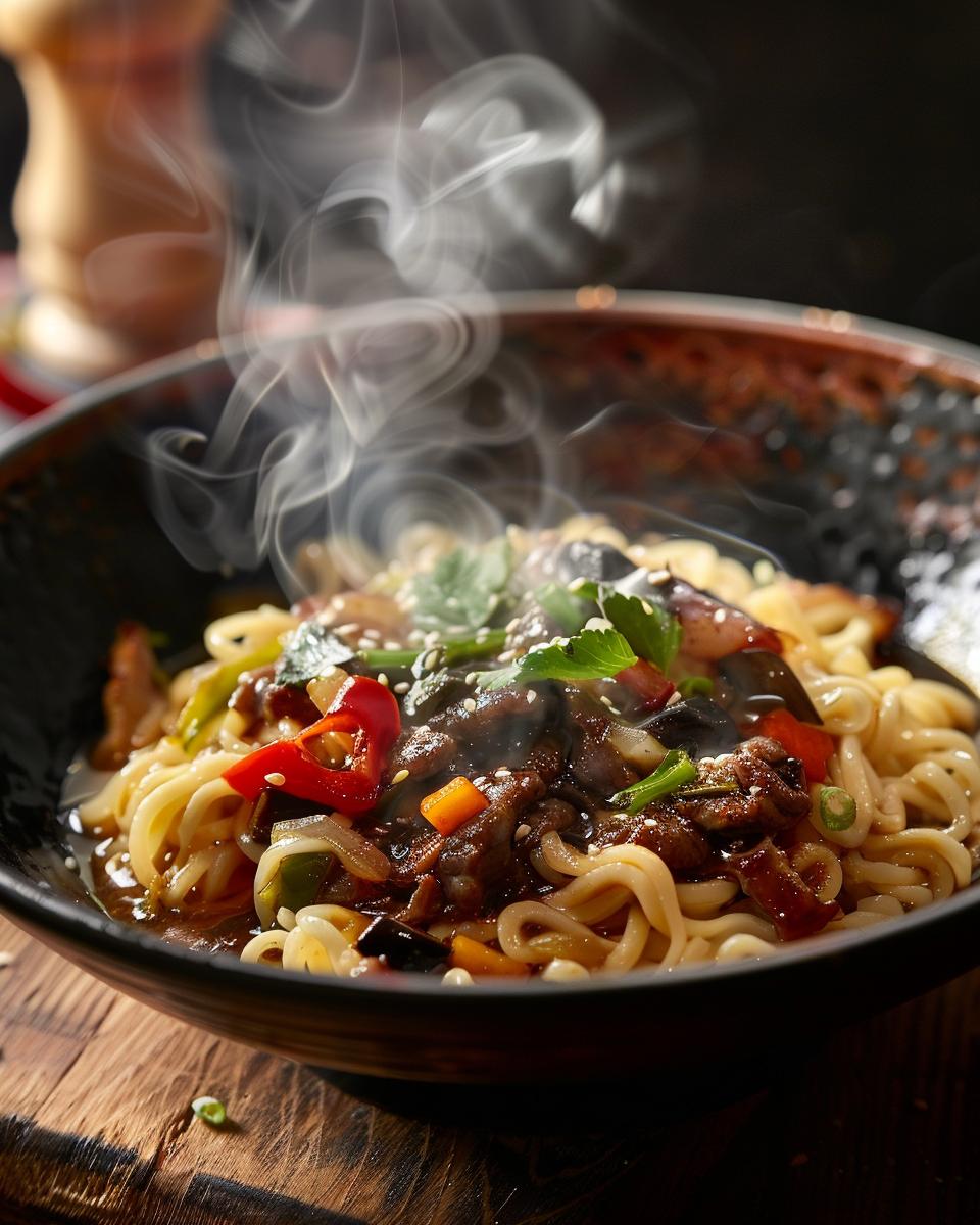 Ingredients for Trader Joe's Squiggly Noodles Recipe