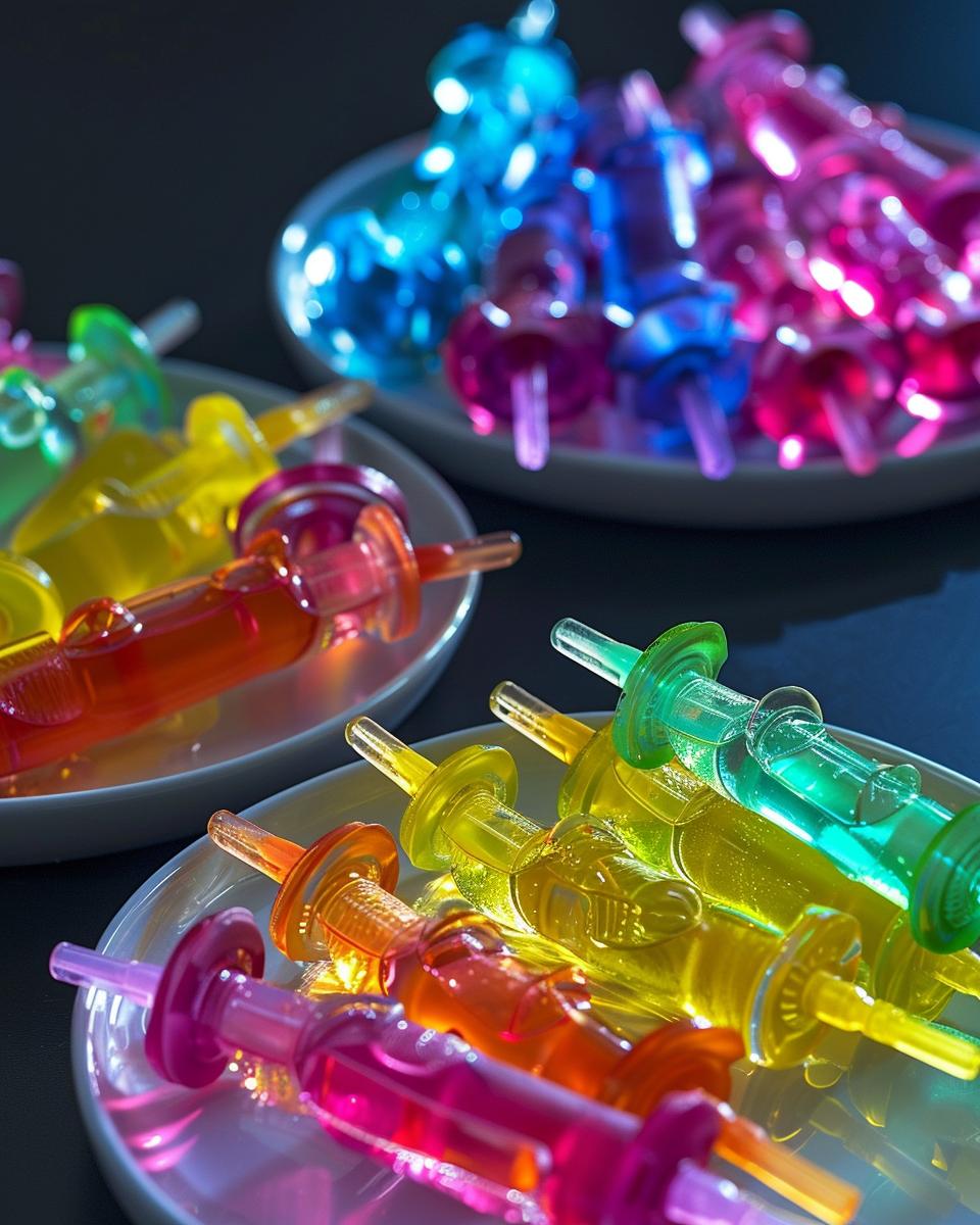 Ingredients for the Perfect Jello Shot Syringes