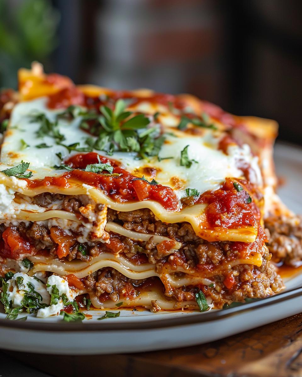 Ingredients for the Perfect Rao's Lasagna