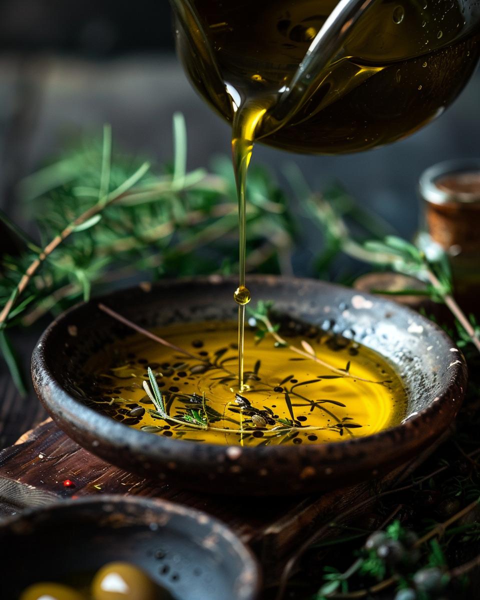 Ingredients for the Ultimate Liver Cleanse Ingredients for liver cleanse recipe with lemon and olive oil on kitchen countertop.