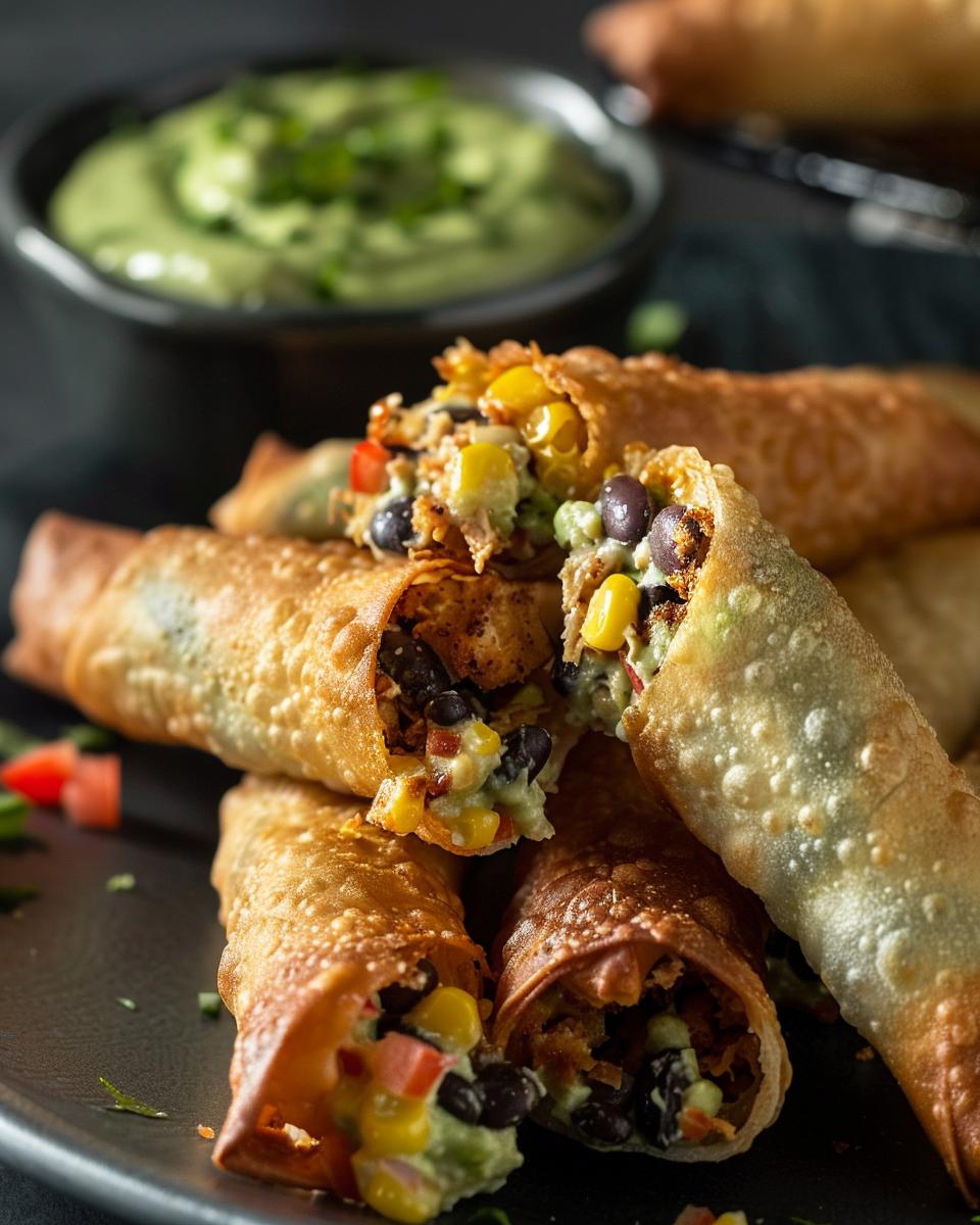 Serving and Storing Chili's Southwest Eggrolls