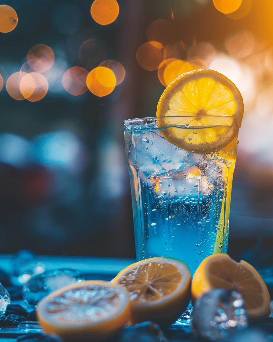 Serving and Storing Electric Lemonade